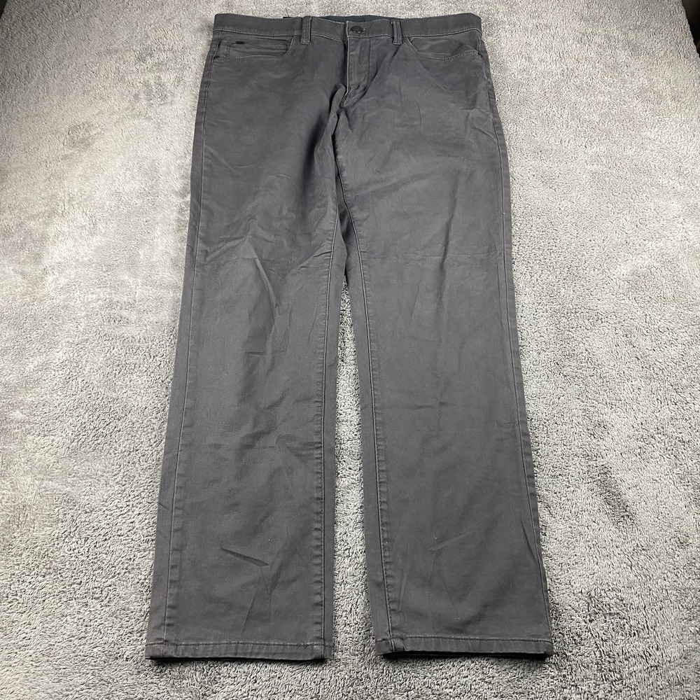 English Laundry Straight Chino Pants Mens 34x30 Gray Mid Rise‎